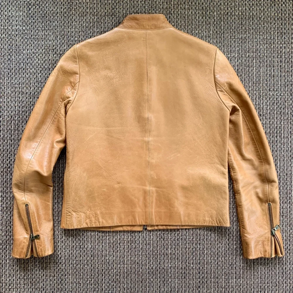 FIGUE Zip Leather Jacket - Picture 8 of 11
